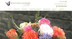 Desktop Screenshot of mountainflowersofaspen.com